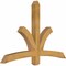 Ekena Millwork Davenport Rough Sawn Timber Gable Bracket, Western Red Cedar, 60"W x 40"H x 4"D x 4"F, 16/12 Pitch GBW060X40X0404DAV00RWR - alternate 2